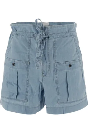 Isabel Marant Korte broeken, Dames, Blauw, XS, Ilindia Stijlvolle Shorts