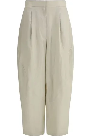LARDINI Broeken, Dames, , XS, Linnen, Linnen Ballonbroek