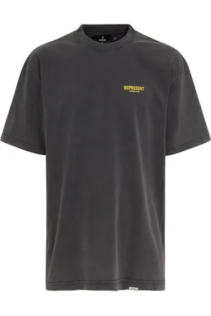 Represent Tops, Heren, Grijs, M, Katoen, Grijze T-shirts en Polos