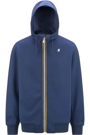 K-Way Sweatshirts & Hoodies, Heren, Blauw, S, Polyester, Jassen
