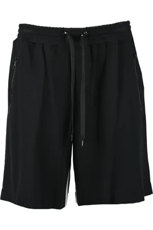 Neil Barrett Korte broeken, Heren, Zwart, M, Elegante Bermuda Shorts met stretchstof
