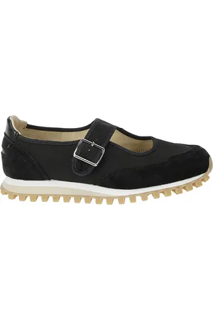 Comme des Garçons Schoenen, Dames, Zwart, 39 EU, Leer, Stijlvolle damesschoenen Trainers