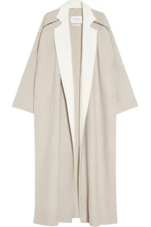Max Mara Mantels, Dames, , 4Xs, Jassen voor Vrouwen