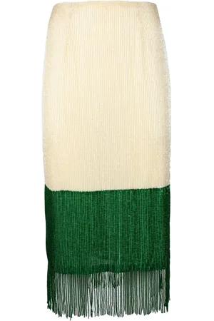 Elisabetta Franchi Rokken, Dames, , S, Polyester, Elegante Polyester Gonna Rok