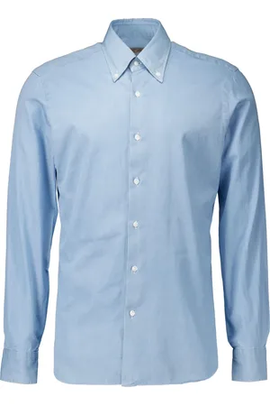 BARBA Overhemden, Heren, Blauw, 4Xl, Blauw Overhemd Lange Mouw Liu 24p 01pz 0998u