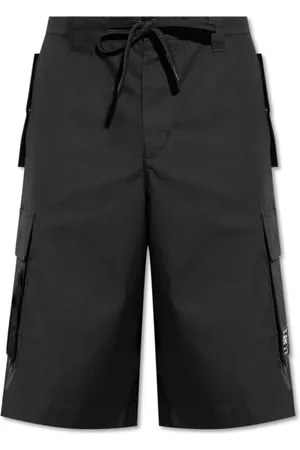 VERSACE Korte broeken, Heren, Zwart, XL, Katoen, Cargo shorts