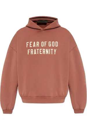 FEAR OF GOD Sweatshirts & Hoodies, Heren, Roze, S, Katoen, Sweatshirts & Hoodies