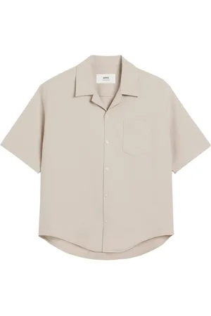 Ami Overhemden, Heren, , M, Casual Camp Kraag Shirt