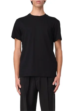 Manuel Ritz Tops, Heren, Zwart, 2Xl, Katoen, Katoenen ronde hals geborduurd logo t-shirt