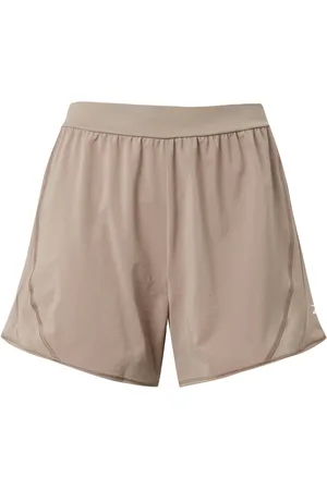 Reebok Korte broeken, Dames, Grijs, XS, LUX Geweven Kort