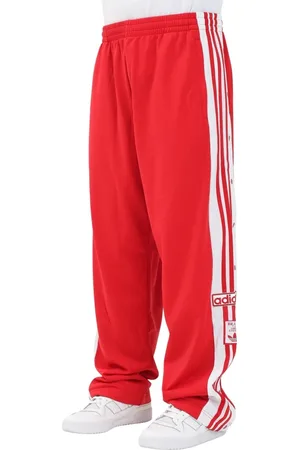 adidas Broeken, Heren, Rood, M, Rode Sportieve Classics Adibreak Broek