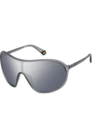 Polaroid Accessoires, unisex, Grijs, ONE Size, Vintage Gele Gepolariseerde Zonnebril