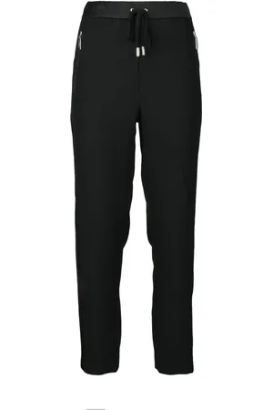 Costume National Broeken, Dames, Zwart, M, Moderne Slim-fit Broek Vrouwen Synthetisch