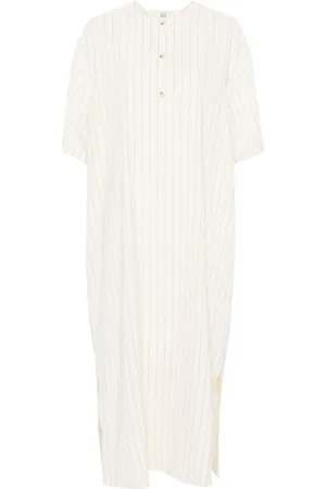 Totême Kleedjes, Dames, , S, Gestreepte Tuniek Jurk