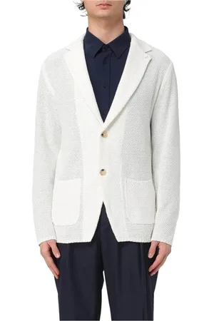 Manuel Ritz Jassen, Heren, Wit, L, Jersey Jas voor Mannen