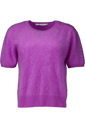 ABSOLUT CASHMERE Truien, Dames, Paars, S, Amaya Paarse Trui