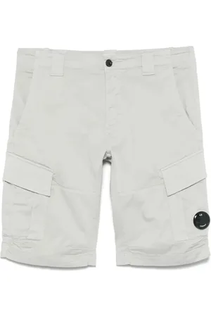 C.P. Company Korte broeken, Heren, Blauw, M, Denim, Casual Denim Shorts voor Mannen