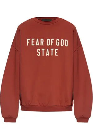 FEAR OF GOD Sweatshirts & Hoodies, Heren, Rood, XS, Katoen, Sweatshirts & Hoodies