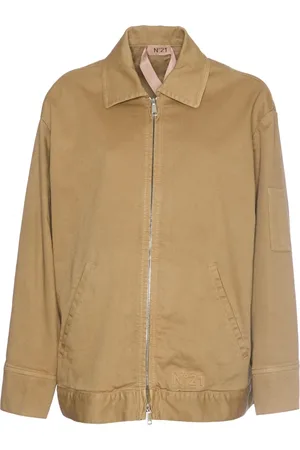 Nº21 Jassen, Dames, , S, Tabaksjack met ritssluiting