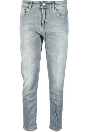 Dondup Jeans, Dames, Grijs, W25, Katoen, Biologische katoenen jeans - Mila model