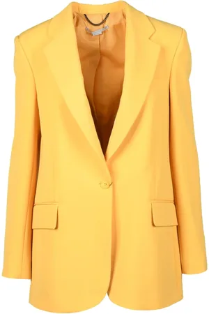 Stella McCartney Jassen, Dames, Geel, S, Wol, Jas
