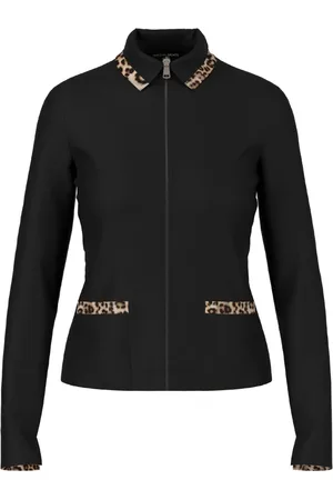 Marc Cain Jassen, Dames, Zwart, M, Zwarte Vest Stijlvol Ys J20