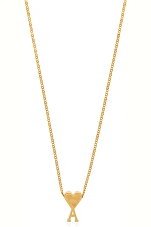 Ami Accessoires, unisex, Geel, ONE Size, Ketting met logohanger