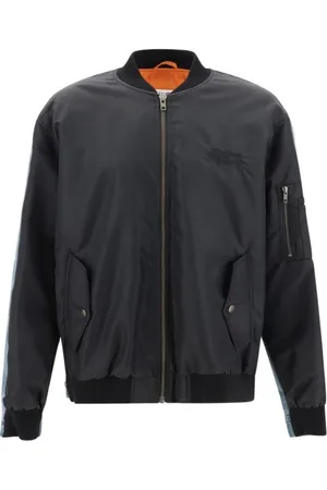 Maison Margiela Jassen, Heren, Zwart, S, Denim, Double Fabric Jacket met Pluche Kraag