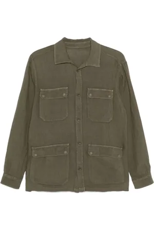 HERNO Jassen, Heren, Groen, S, Stijlvolle Jas voor Mannen