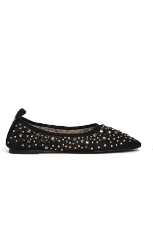 Tory Burch Schoenen, Dames, Zwart, 37 EU, Zwarte Ballerina
