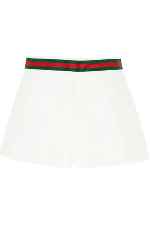 Gucci Korte broeken, Dames, Wit, M, Casual T-shirts en Shorts Collectie