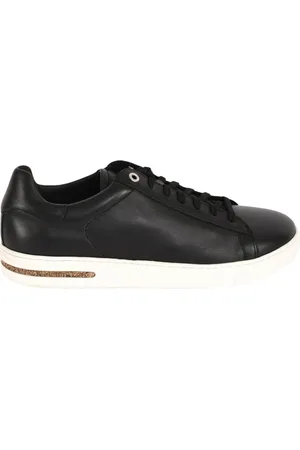 Birkenstock Schoenen, Heren, Zwart, 42 EU, Suède, Lage Bend Suède Sneakers