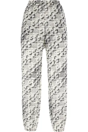 Tory Burch Broeken, Dames, Veelkleurig, L, Katoen, Stijlvolle Broeken voor Vrouwen