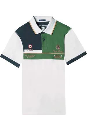 Aeronautica Militare Tops, Heren, Wit, S, Stijlvolle Polo Shirt