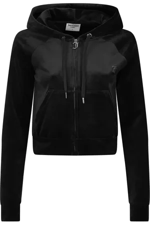 Juicy Couture Sweatshirts & Hoodies, Dames, Zwart, M, Zwarte Madison Hoodies voor Vrouwen
