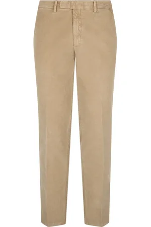 Boglioli Broeken, Heren, , 3Xl, Garment Dyed Corduroy slim Chinos