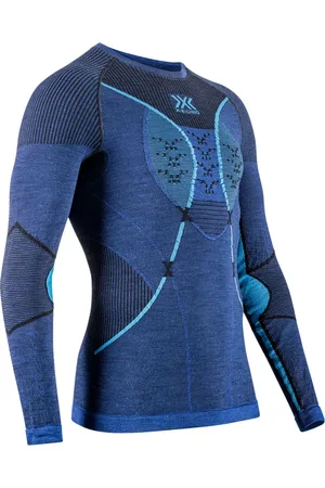 X Bionic Sport, Heren, Blauw, S, Wol, Merino Shirt