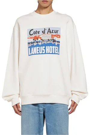 LANEUS Sweatshirts & Hoodies, Heren, Wit, M, Côte d