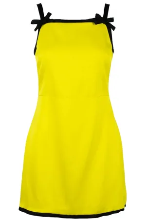 Msgm Kleedjes, Dames, Geel, XS, Damesjurk