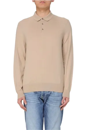 HUGO BOSS Tops, Heren, , L, Katoen, Katoenen poloshirt lange mouw