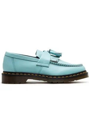 Dr. Martens Schoenen, Dames, Blauw, 37 EU, Leer, Tassels Loafers