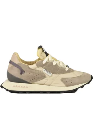 RUN OF Schoenen, Heren, , 40 EU, Leer, Sneakers van gemengde materialen met rubberen zool