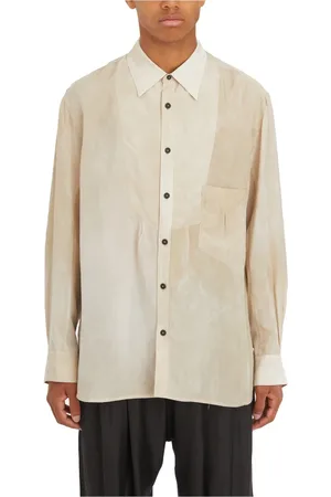 ZIGGY CHEN Overhemden, Heren, , L, Cupro Shirt