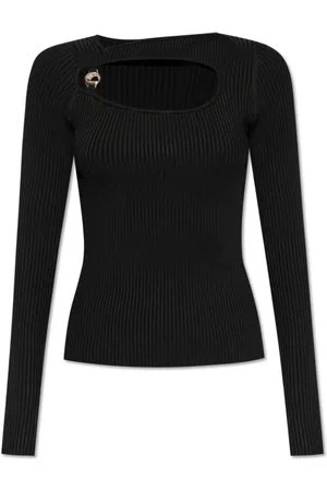 COPERNI Tops, Dames, Zwart, L, Uitgesneden top