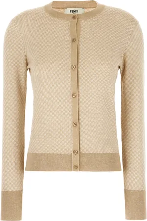 Fendi Truien, Dames, , S, Stijlvolle Jassen en Vesten Collectie
