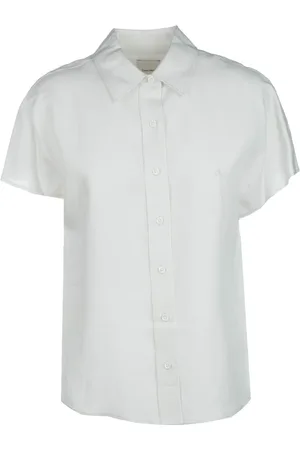 Calvin Klein Blouses & Shirts, Dames, Wit, XL, Stijlvolle Overhemden Collectie