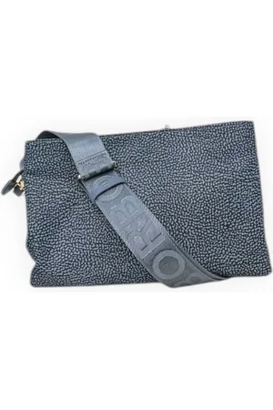 Borbonese Tassen, Dames, Blauw, ONE Size, Cross Over Schoudertas