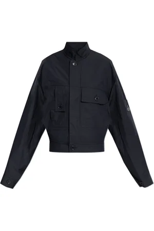 Vivienne Westwood Jassen, Dames, Blauw, M, Katoen, Jas met zakken