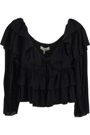 Chloé Blouses & Shirts, Dames, Zwart, S, Damesmode Shirt