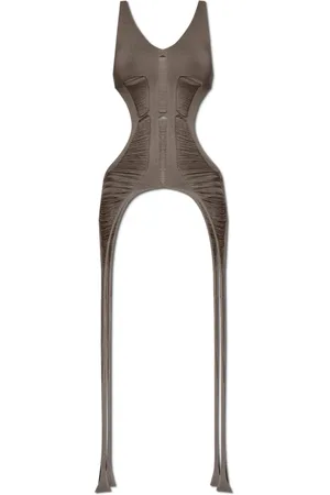 Rick Owens Tops, Dames, Grijs, XS, Wol, Wol top Tanja Lang